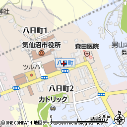 豊田呉服店周辺の地図