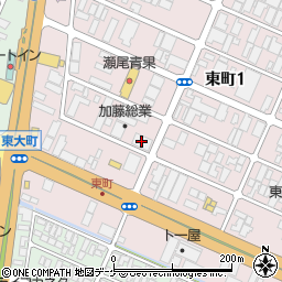 加藤総業株式会社　酒田ハウジング事業部周辺の地図