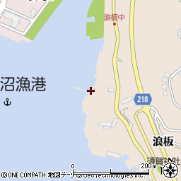 宮城県気仙沼市浪板432周辺の地図