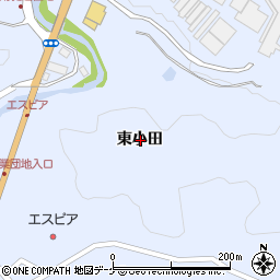 岩手県一関市千厩町千厩東小田周辺の地図