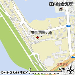 山形県酒田市入船町7周辺の地図