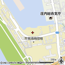 山形県酒田市入船町6周辺の地図