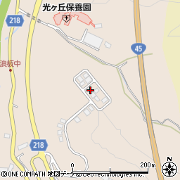 宮城県気仙沼市浪板205-14周辺の地図