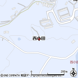 岩手県一関市千厩町千厩西小田周辺の地図