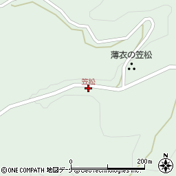 笠松周辺の地図