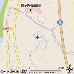 宮城県気仙沼市浪板205-5周辺の地図