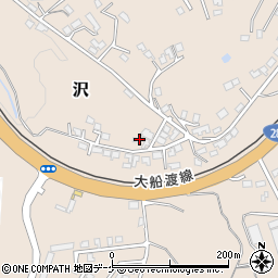 岩手県一関市沢160-12周辺の地図