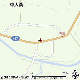 岩手県一関市萩荘中大桑92周辺の地図