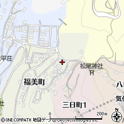 宮城県気仙沼市福美町3-45周辺の地図