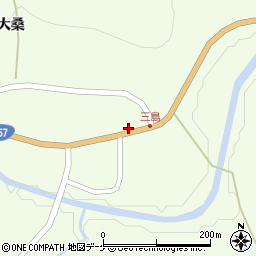 岩手県一関市萩荘中大桑65周辺の地図