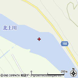 岩手県一関市弥栄上川原周辺の地図