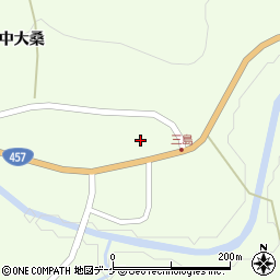 岩手県一関市萩荘中大桑83周辺の地図