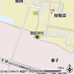 山形県酒田市土崎屋敷添1周辺の地図