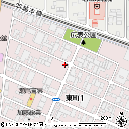 ヤマリョー株式会社　庄内支店ガス部酒田営業所周辺の地図