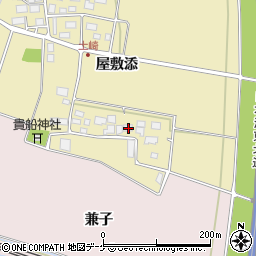 山形県酒田市土崎屋敷添11周辺の地図
