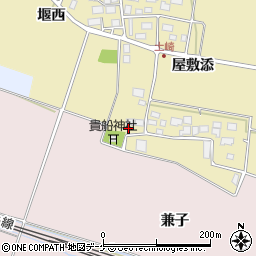 山形県酒田市土崎屋敷添30周辺の地図