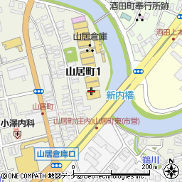 酒田観光物産協会（一般社団法人）周辺の地図