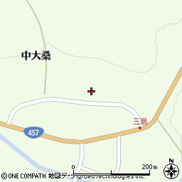 岩手県一関市萩荘中大桑153周辺の地図