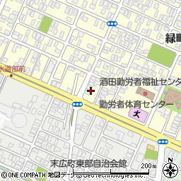 株式会社ヒノキヤグループパパまるハウスカンパニー　酒田営業所周辺の地図