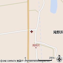 山形県酒田市生石滝野沢120-1周辺の地図
