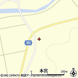 山形県酒田市北俣石鉢山112周辺の地図