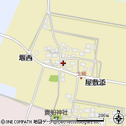 山形県酒田市土崎屋敷添36周辺の地図