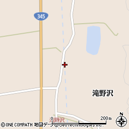 山形県酒田市生石滝野沢102-2周辺の地図