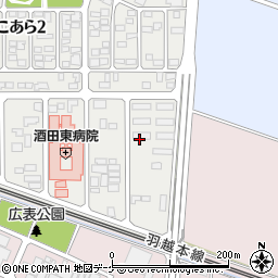 山形県酒田市大町イカリ周辺の地図