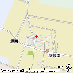 山形県酒田市土崎屋敷添73周辺の地図