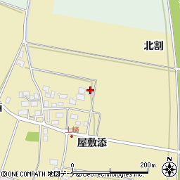 山形県酒田市土崎屋敷添10周辺の地図