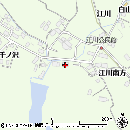 岩手県一関市萩荘江川南方周辺の地図