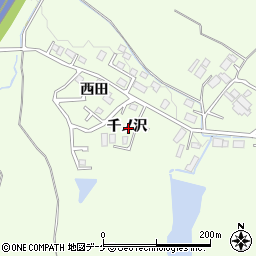 岩手県一関市萩荘千ノ沢周辺の地図