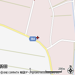 山形県酒田市熊野田村南72-4周辺の地図