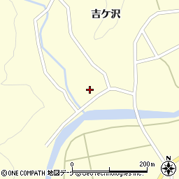 山形県酒田市北俣吉ケ沢128周辺の地図