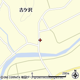 山形県酒田市北俣吉ケ沢45周辺の地図