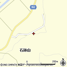 山形県酒田市北俣石鉢山31周辺の地図