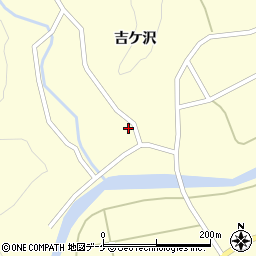 山形県酒田市北俣吉ケ沢130周辺の地図