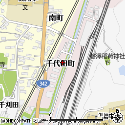 岩手県一関市千代田町3-91周辺の地図