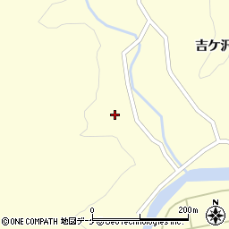 山形県酒田市北俣吉ケ沢148周辺の地図
