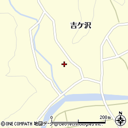 山形県酒田市北俣吉ケ沢133周辺の地図
