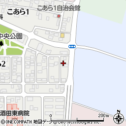 新月周辺の地図