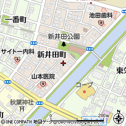 山形県酒田市新井田町11-26周辺の地図