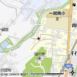 岩手県一関市南町周辺の地図