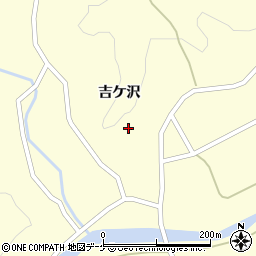 山形県酒田市北俣吉ケ沢109-4周辺の地図