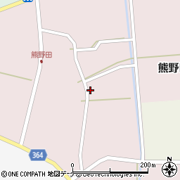 山形県酒田市熊野田村南11周辺の地図