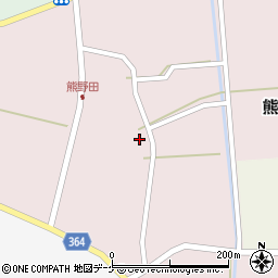 山形県酒田市熊野田村南31周辺の地図