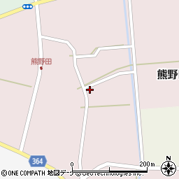 山形県酒田市熊野田村南16周辺の地図