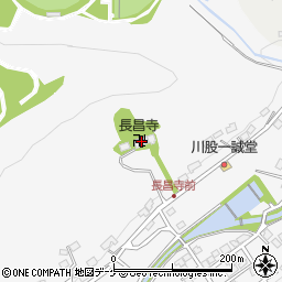 長昌寺周辺の地図