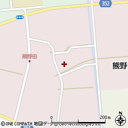 山形県酒田市熊野田仁田周辺の地図