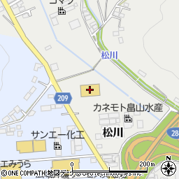 ダイナム気仙沼店周辺の地図